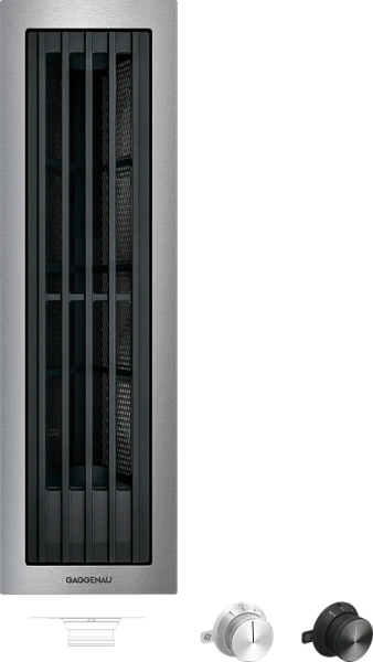 Gaggenau VL414115 — Вытяжной модуль Vario для столешницы 15 см нержавеющая сталь